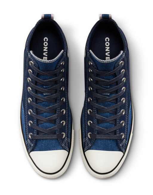 Blue chuck taylor outlet shoes