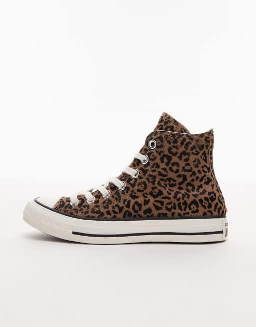Converse Chuck Taylor All Star Hi sneakers in faux pony hair