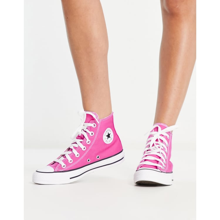 Womens pink converse low cheap tops