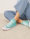[Converse] Converse Chuck Taylor All Star hi sneakers in green 37.5 Mid Green