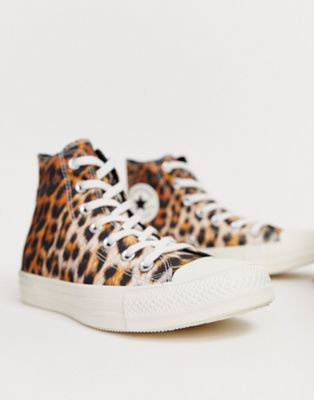 leopard slip on converse
