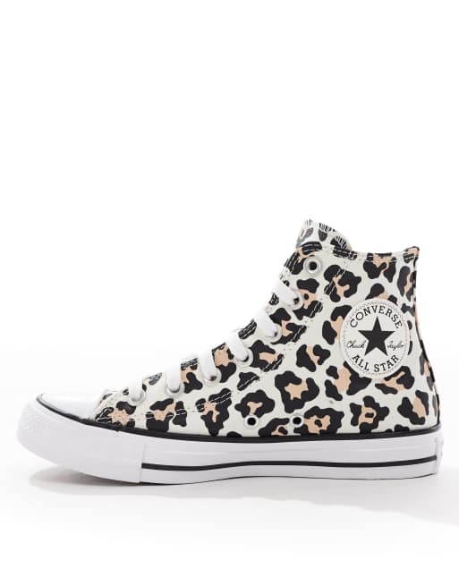 Converse Chuck Taylor All Star Hi sneakers in leopard print