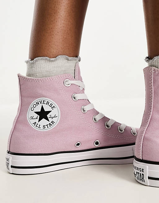 Converse Chuck Taylor All Star Hi sneakers in light pink