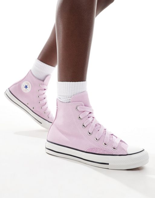 Converse Chuck Taylor All Star Hi Sneakers In Lilac