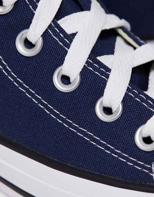 Converse Chuck Taylor All Star Hi sneakers in navy, 2 of 4