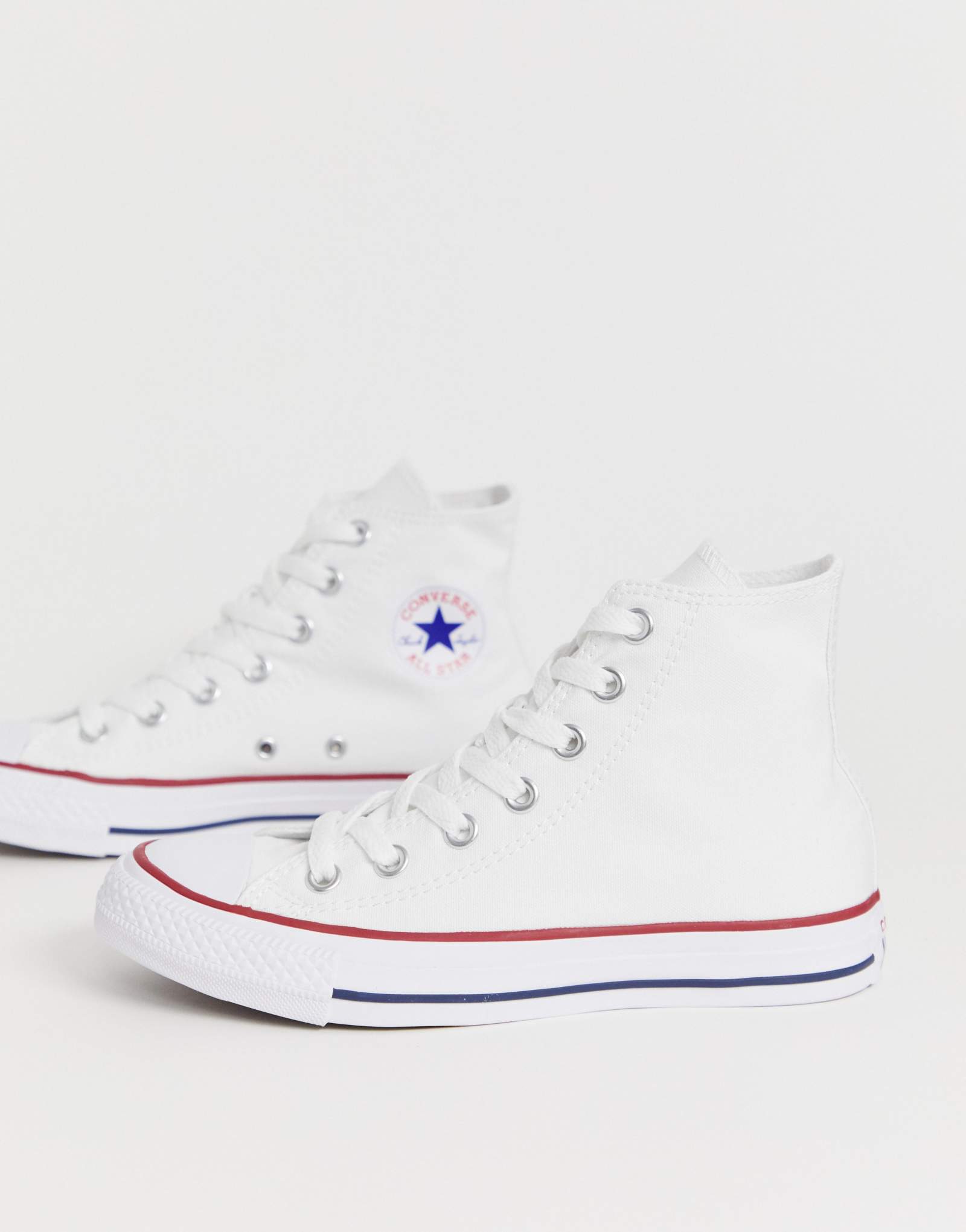 Кроссовки Converse Chuck Taylor All Star Hi оптически белого цвета 