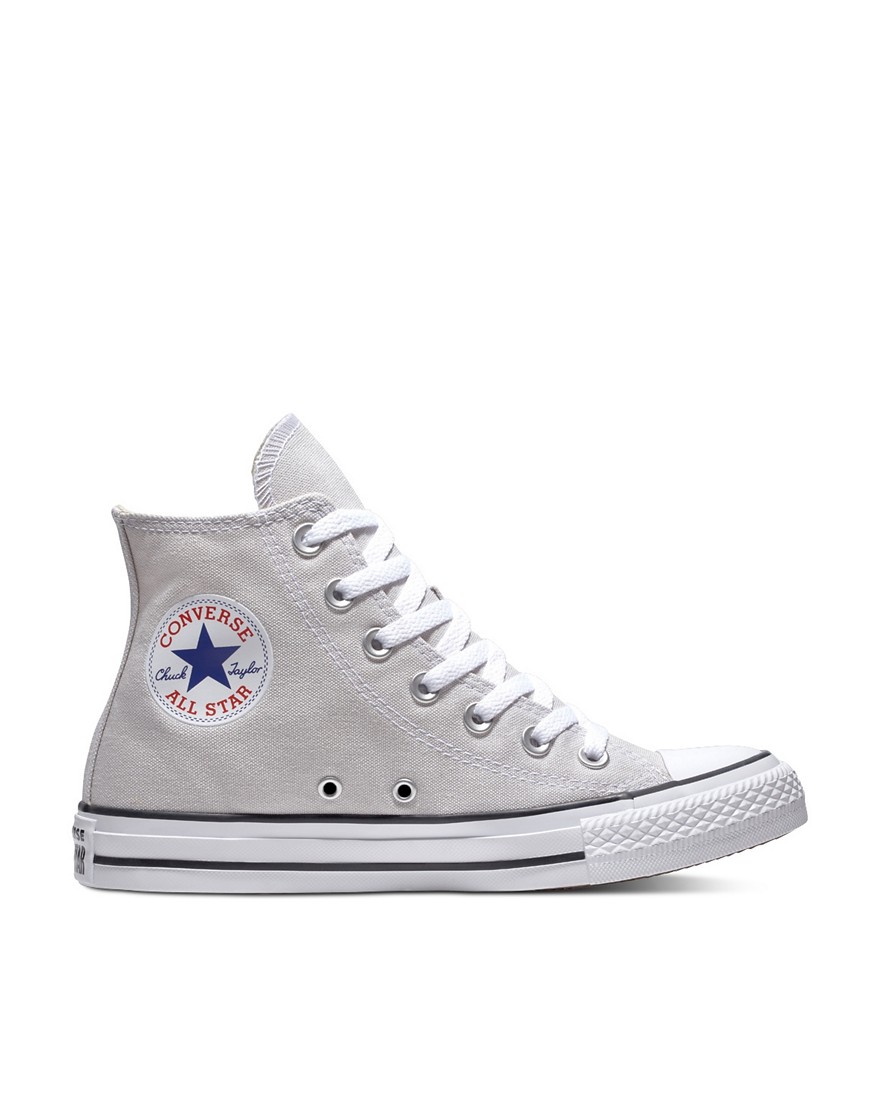 Converse Chuck Taylor All Star Hi sneakers in pale gray