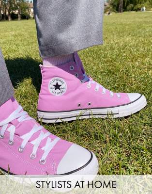 asos pink converse