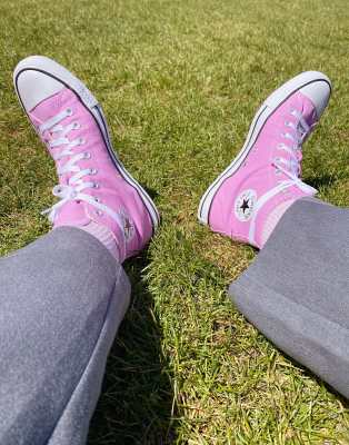 asos pink converse