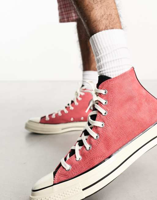 Converse Chuck Taylor All Star Hi sneakers in red and black