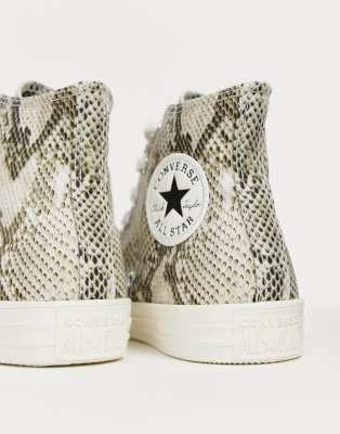 converse all star snake print
