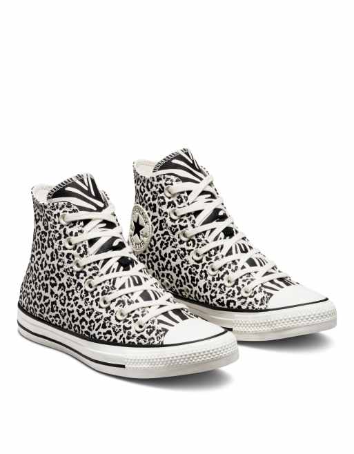 Converse Chuck Taylor All Star Hi zebra print | ASOS