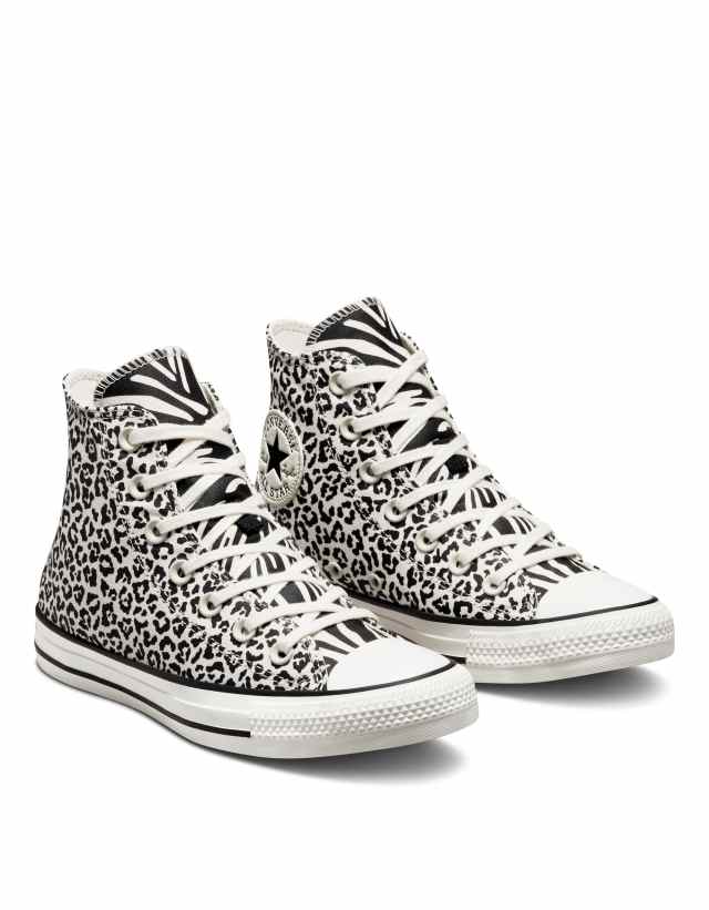 Converse Chuck Taylor All Star Hi sneakers in zebra print