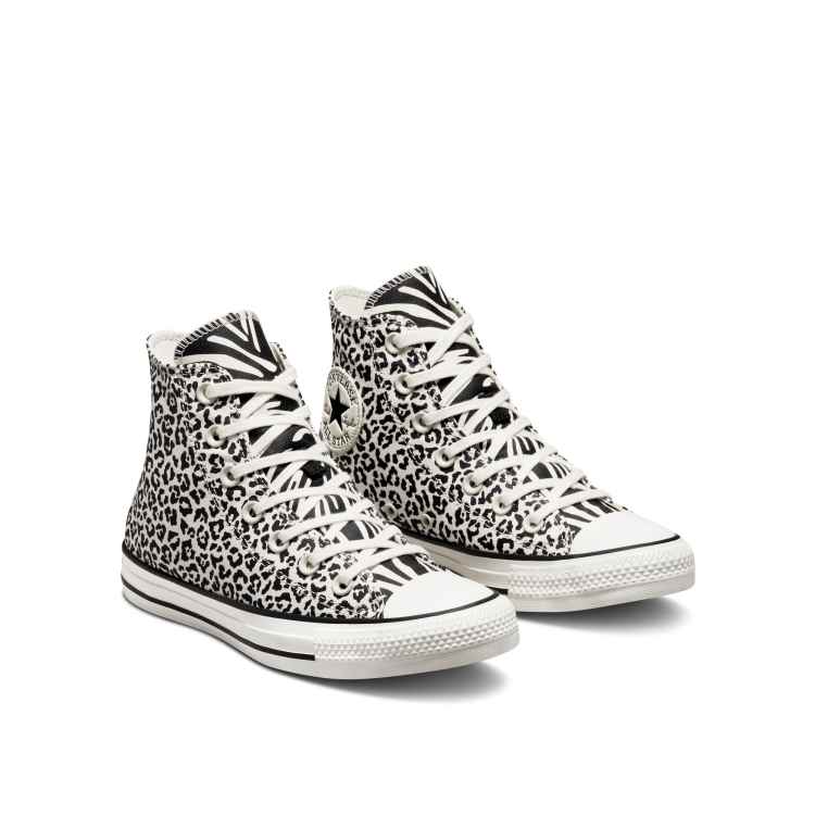 Converse zebra on sale print shoes