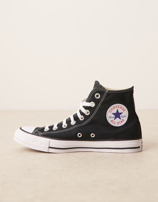 Converse alte shop nere uomo