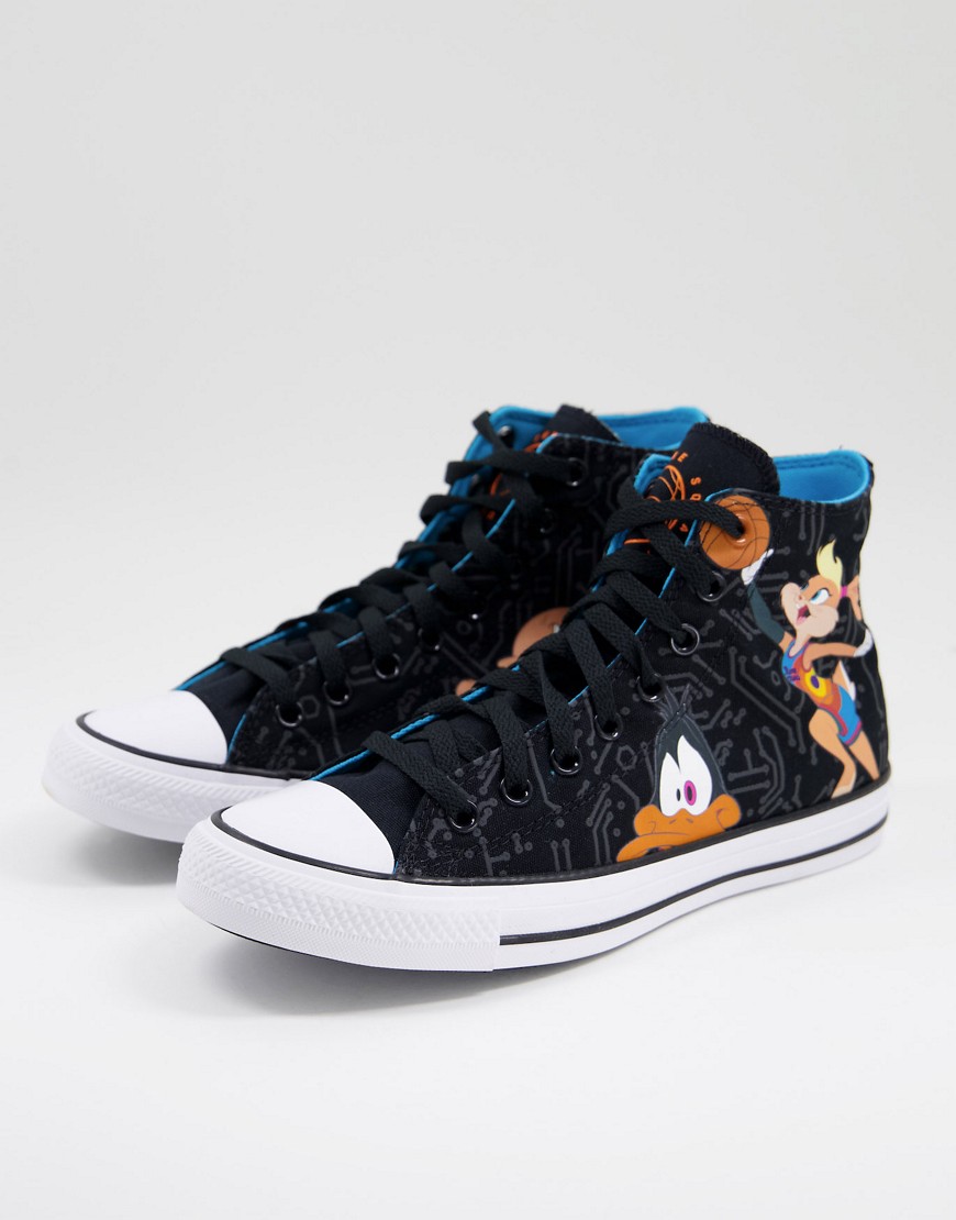 Converse - Chuck Taylor All Star Hi - Space Jam: New Legacy - Sorte sneakers