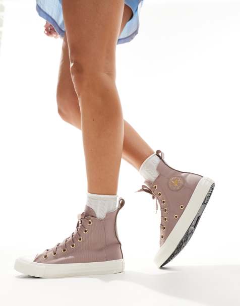 Converse Chuck Taylor - All Star Hi - Støvede lyserøde sneakers - view 1