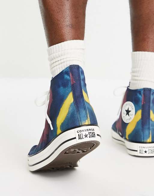 Converse chuck taylor all star hi tie dye sneaker store