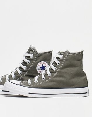 Converse chuck taylor all star Hi trainers in charcoal-Grey