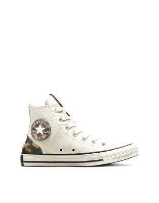Converse Chuck Taylor All Star Hi trainers in egret