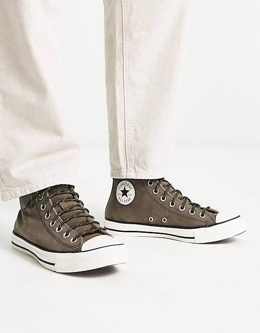 Converse Chuck Taylor All Star Hi trainers in engine smoke | ASOS