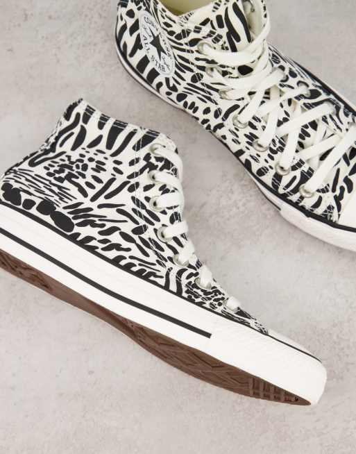 Converse leopard online asos