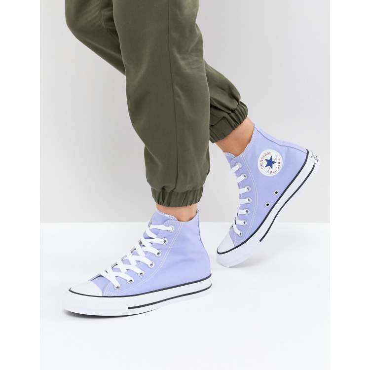 Light purple shop converse shoes