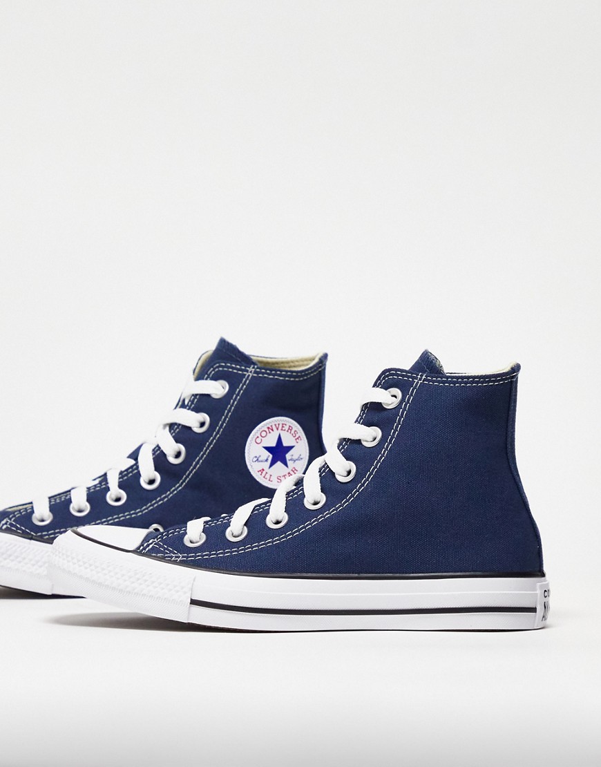 Converse chuck taylor all star hi trainers in navy