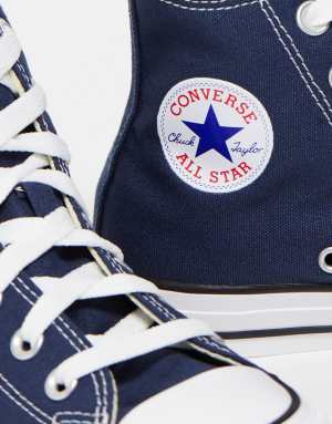 Converse Chuck Taylor All Star Hi trainers in navy