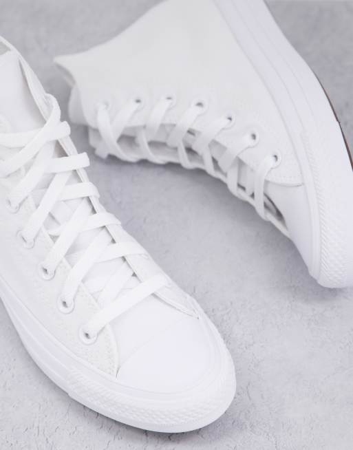 Converse on sale monochrome white