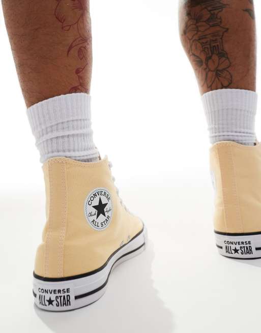 Converse 1970s yellow on feet best sale