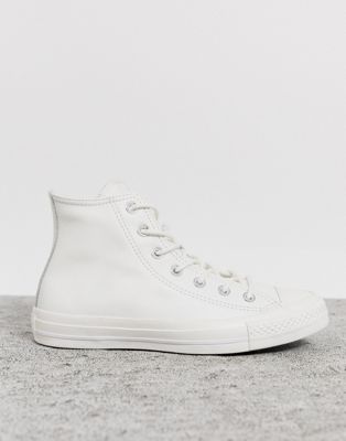 asos white leather converse