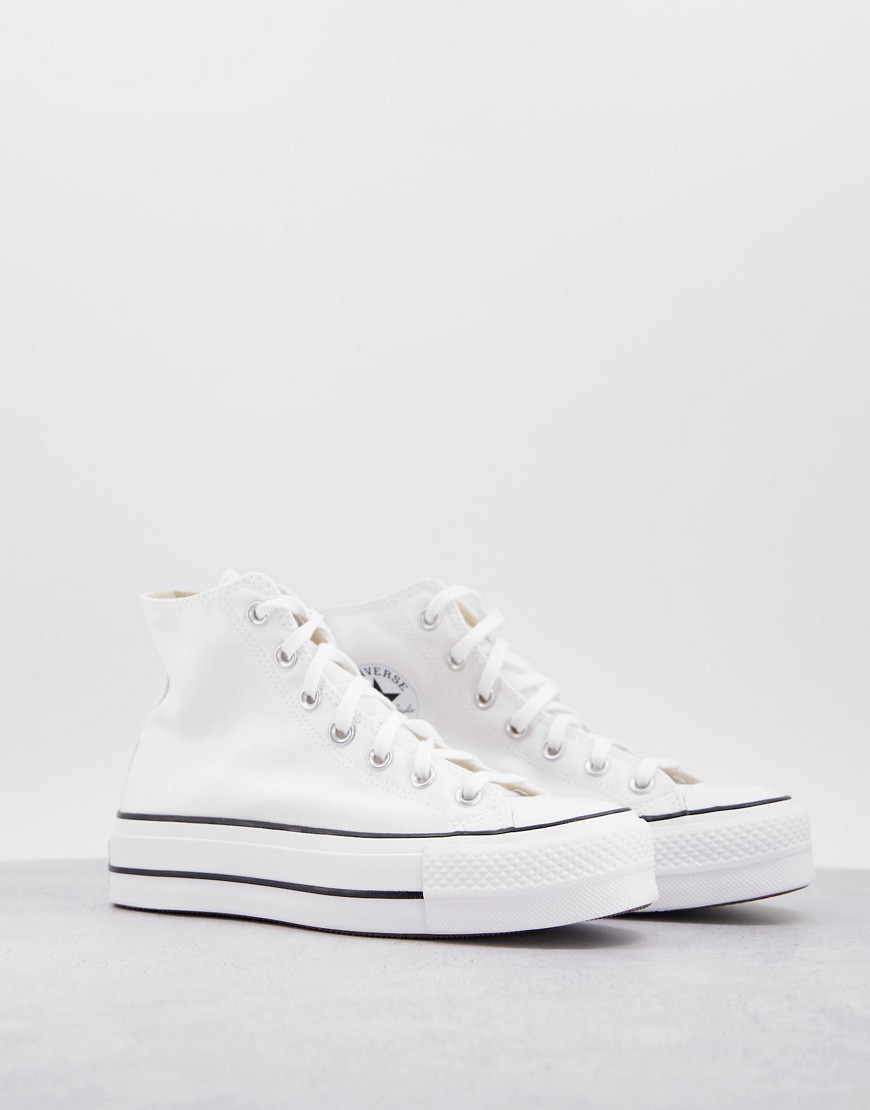 converse - chuck taylor all star hi - vita sneakers med höga skaft-vit/a