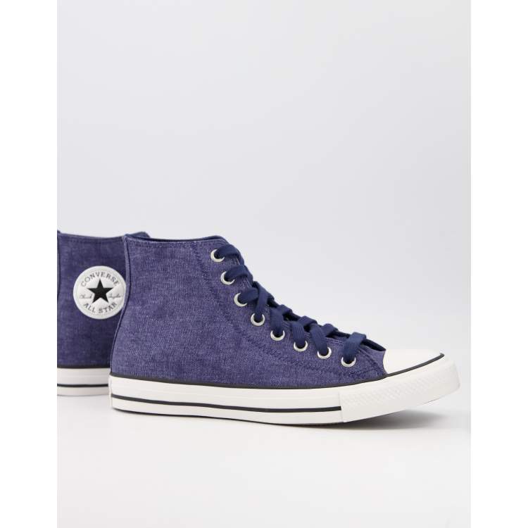 Chuck taylor all star hotsell washed denim low top