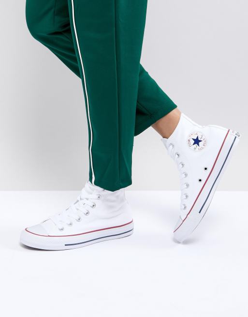 Converse sale classiche bianche