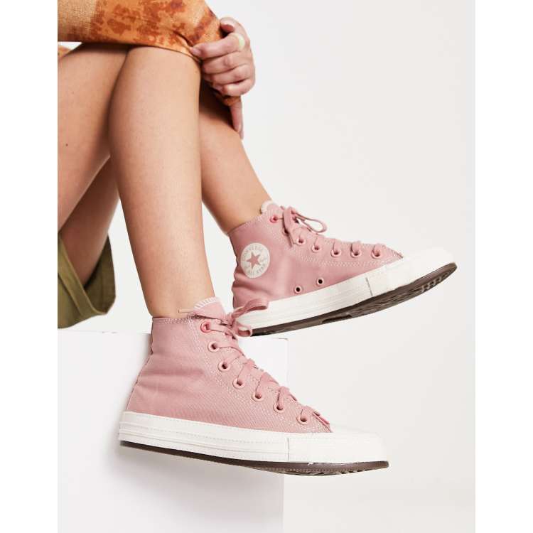 pariteit Gemakkelijk Beknopt Converse Chuck Taylor All Star - Hoge sneakers in roze | ASOS