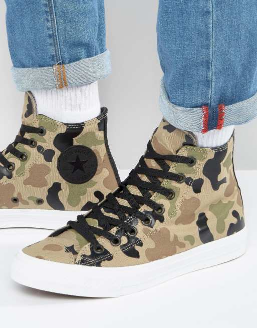 Converse - Chuck Taylor All Star II - Gympen met camouflageprint