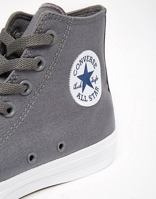 Converse Chuck Taylor All Star II Hi-Top Sneakers In Gray 150147C سور كرتون