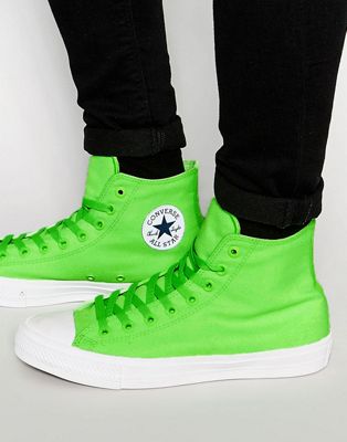 lime green converse
