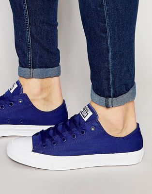 Converse Chuck Taylor All Star II Sneakers In Blue 150152C | ASOS