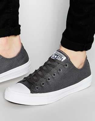 Converse Chuck Taylor All Star II Sneakers In Gray 150153C | ASOS