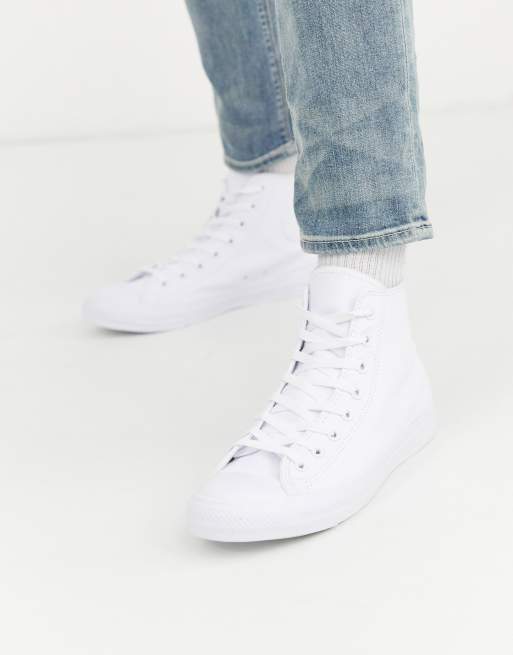 Converse Taylor All Star - lærredssko hvid | ASOS