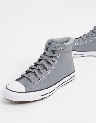 chuck taylor leather boots