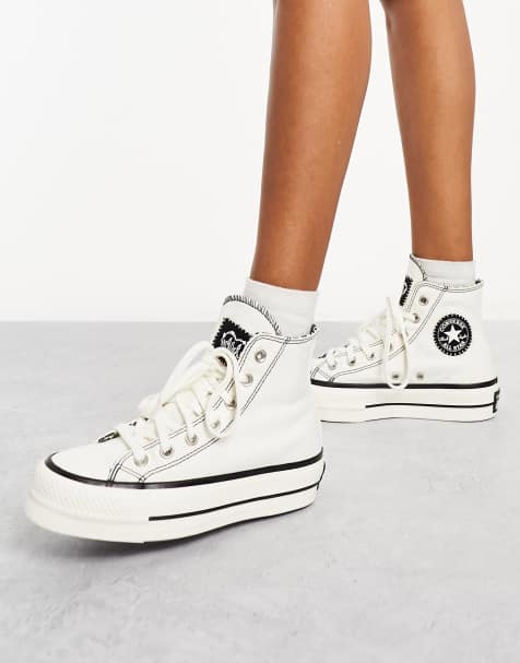 Converse blanche shop femme asos