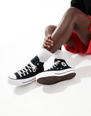 Converse - Chuck Taylor All Star Lift - Baskets montantes à semelle plateforme - Noir | ASOS