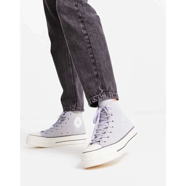 Converse Taylor All Star Cozy Utility sneakers in gravel | ASOS