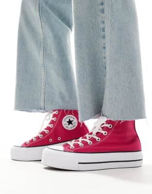 Converse - Chuck Taylor All Star Lift Hi - Sneaker in Rosa