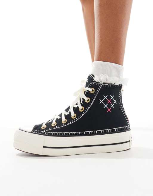 Converse all star chuck taylor alte nere on sale