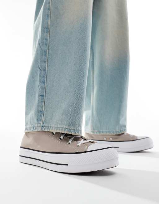 Converse - Chuck Taylor All Star Lift Hi - Sneakers color pietra