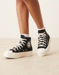 [Converse] Converse Chuck Taylor All Star Lift Hi sneakers in black 40 BLACK